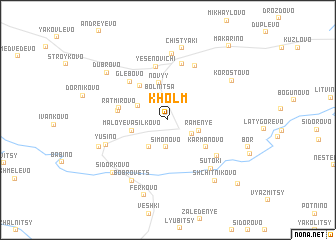 map of Kholm