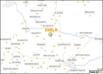 map of Kholm