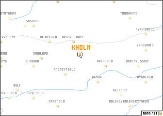 map of Kholm