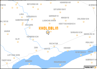 map of Kholoblin