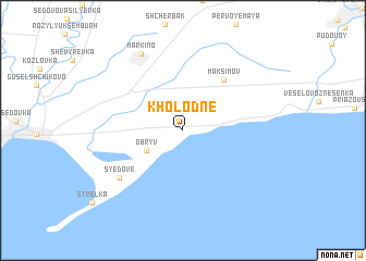 map of Kholodne