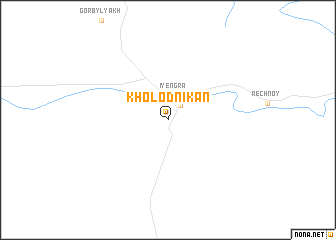 map of Kholodnikan