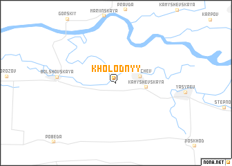 map of Kholodnyy