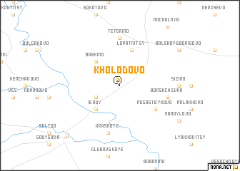 map of Kholodovo