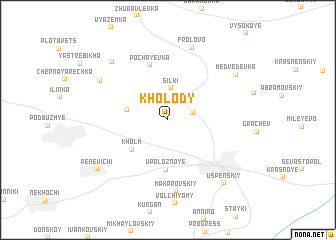 map of Kholody