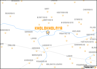 map of Kholokhol\