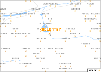 map of Kholomtsy