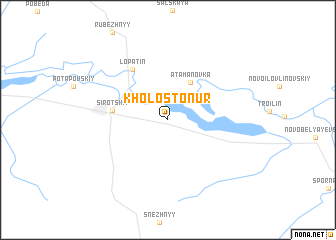 map of Kholostonur