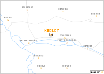 map of Kholoy