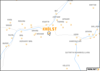 map of Kholst