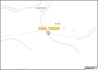 map of Kholtoson