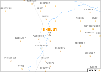 map of Kholuy