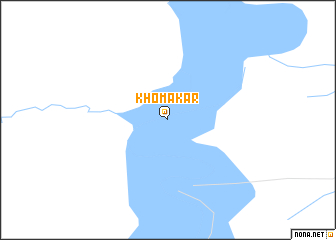 map of Khomakar