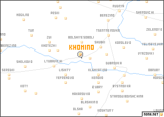 map of Khomino
