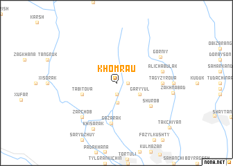 map of Khomrau