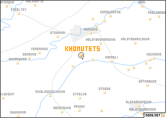 map of Khomutets