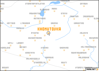 map of Khomutovka