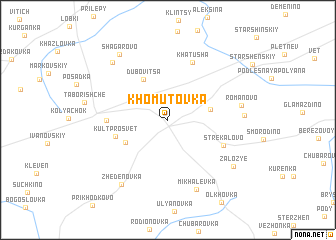 map of Khomutovka