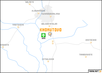 map of Khomutovo
