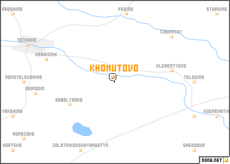 map of Khomutovo