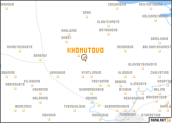 map of Khomutovo