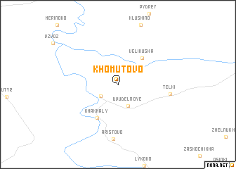 map of Khomutovo