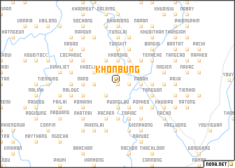 map of Khôn Bung