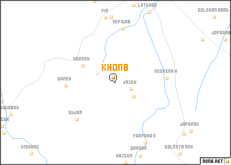 map of Khonb