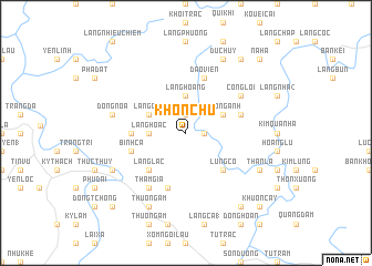 map of Khon Chu