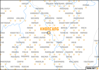 map of Khôn Cung