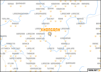 map of Khôn Gành