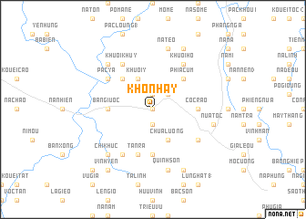 map of Khon Hay