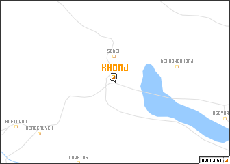 map of Khonj