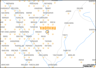 map of Khôn Khu