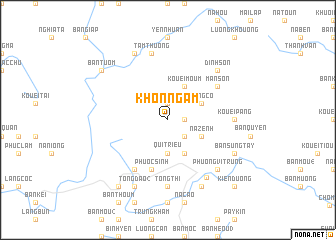 map of Khôn Ngâm