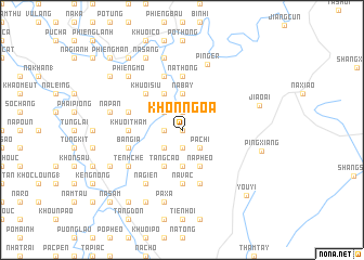 map of Khôn Ngọa