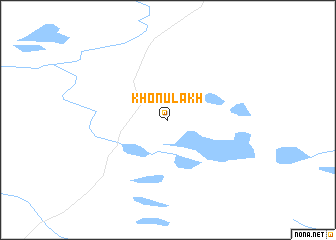 map of Khonulakh