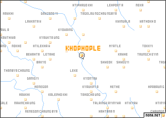 map of Khophople