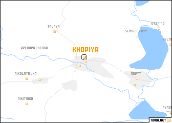 map of Khopiya