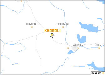 map of Khopoli