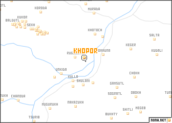 map of Khopor