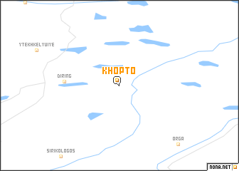 map of Khopto