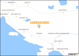 map of Khopunvara