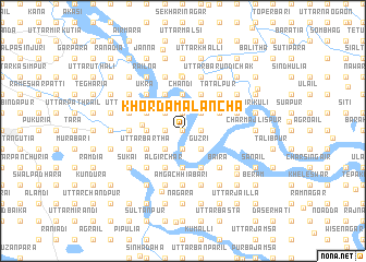 map of Khorda Mālancha