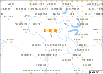 map of Khorda