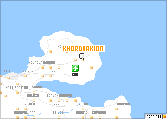 map of Khordhákion