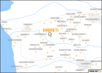 map of Khoreti