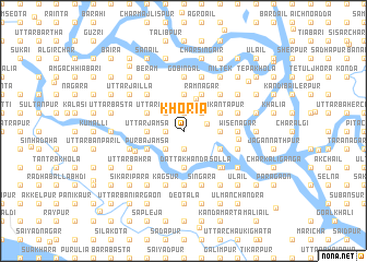 map of Khoria