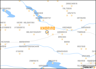 map of Khorino