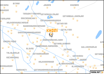 map of Khori